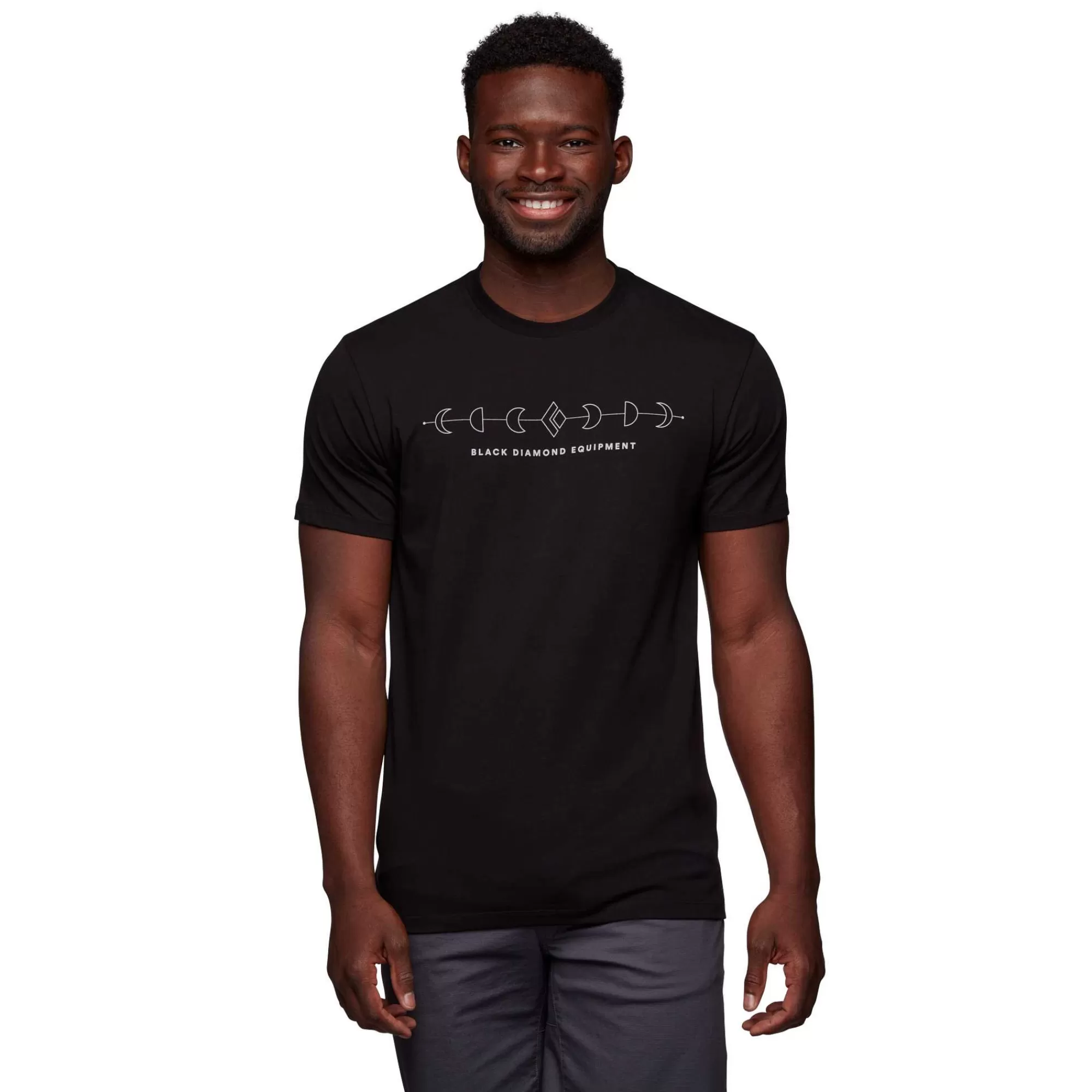 Herren Black Diamond Men's Icon Full Moon Tee