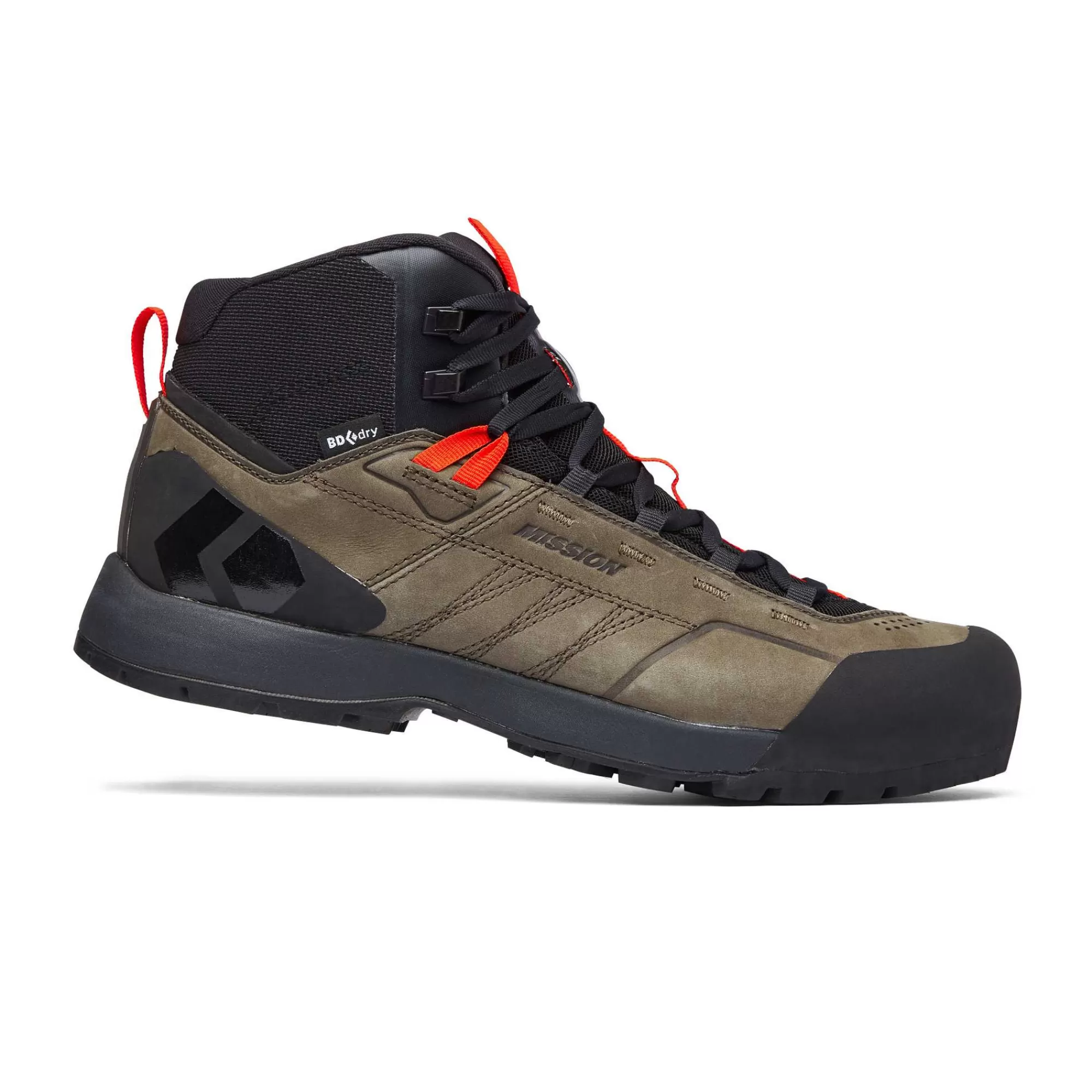 Black Diamond Men's Mission Leather Mid Waterproof Approach Shoes