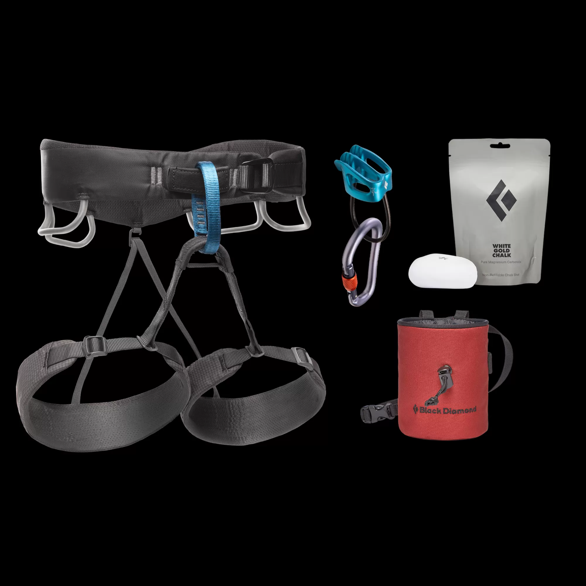 Black Diamond Momentum Harness - Men's Package