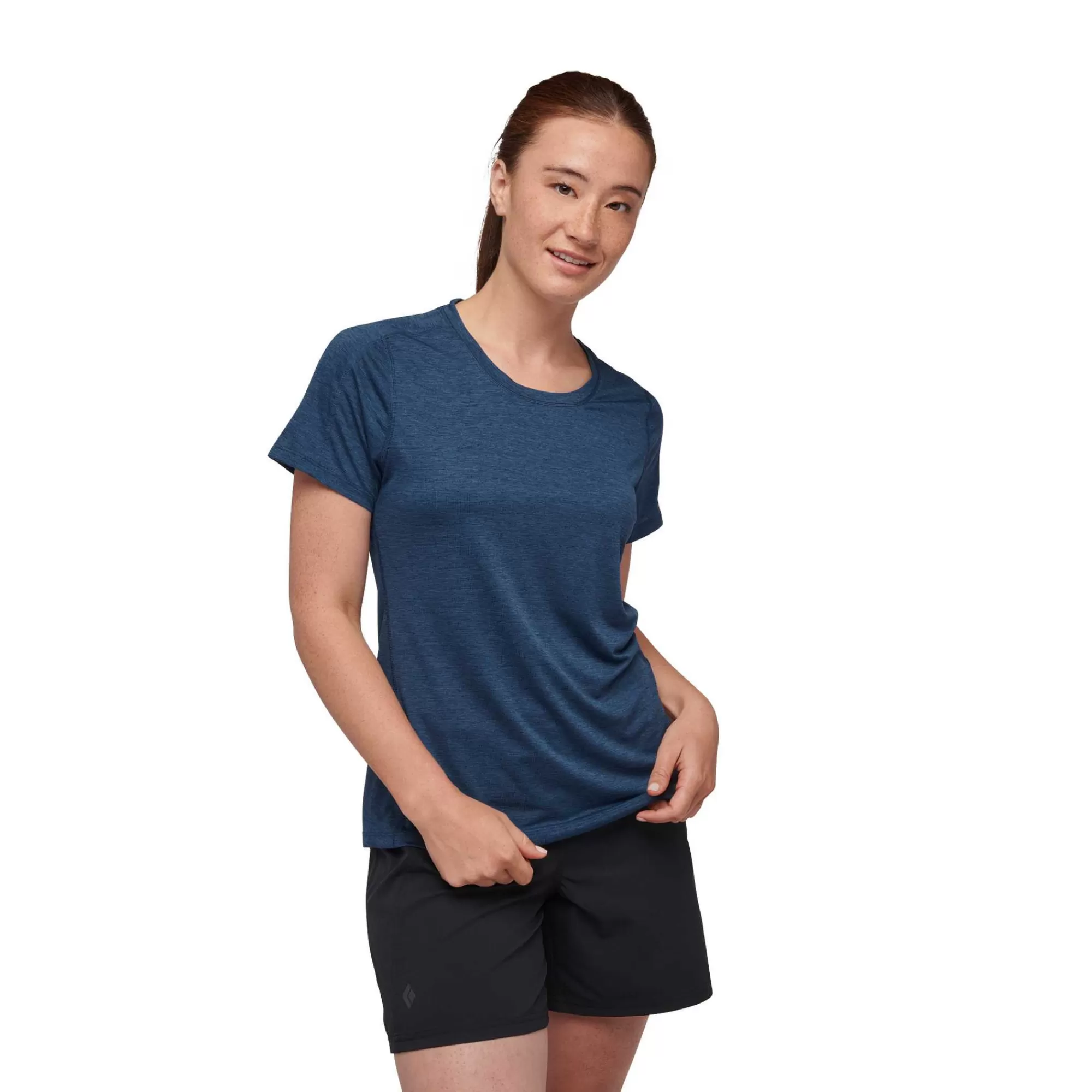 Damen Black Diamond Women's Lightwire Short Sleeve Tech Tee