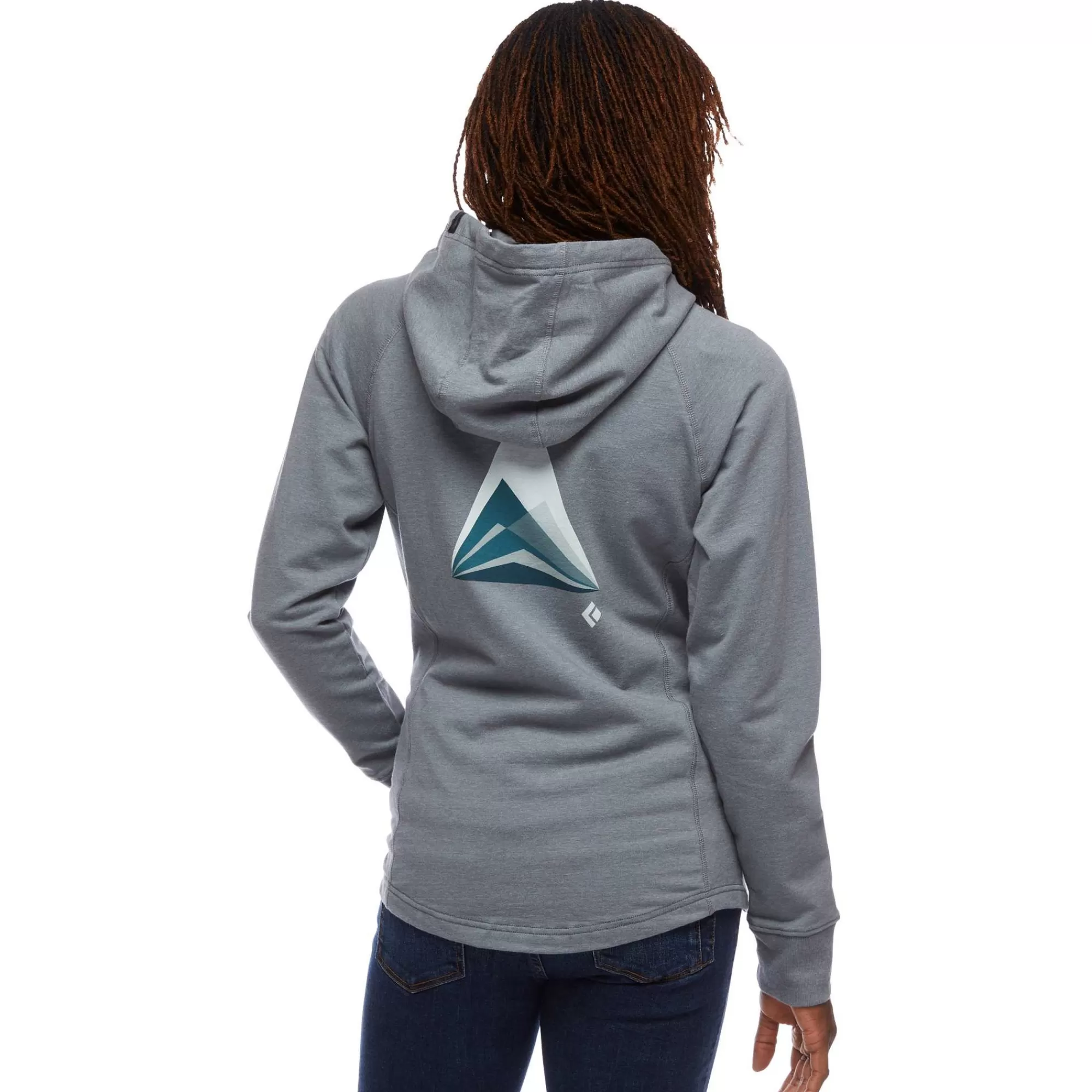 Damen Black Diamond Women's Mountain Transparency Full Zip Hoody