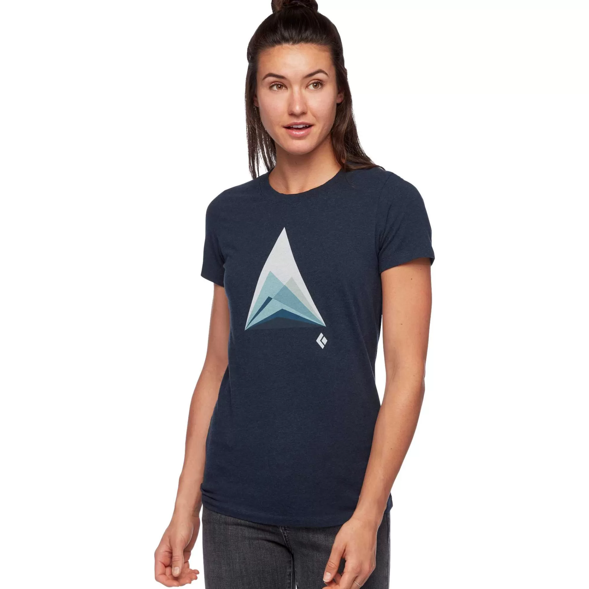 Damen Black Diamond Women's Mountain Transparency T-Shirt