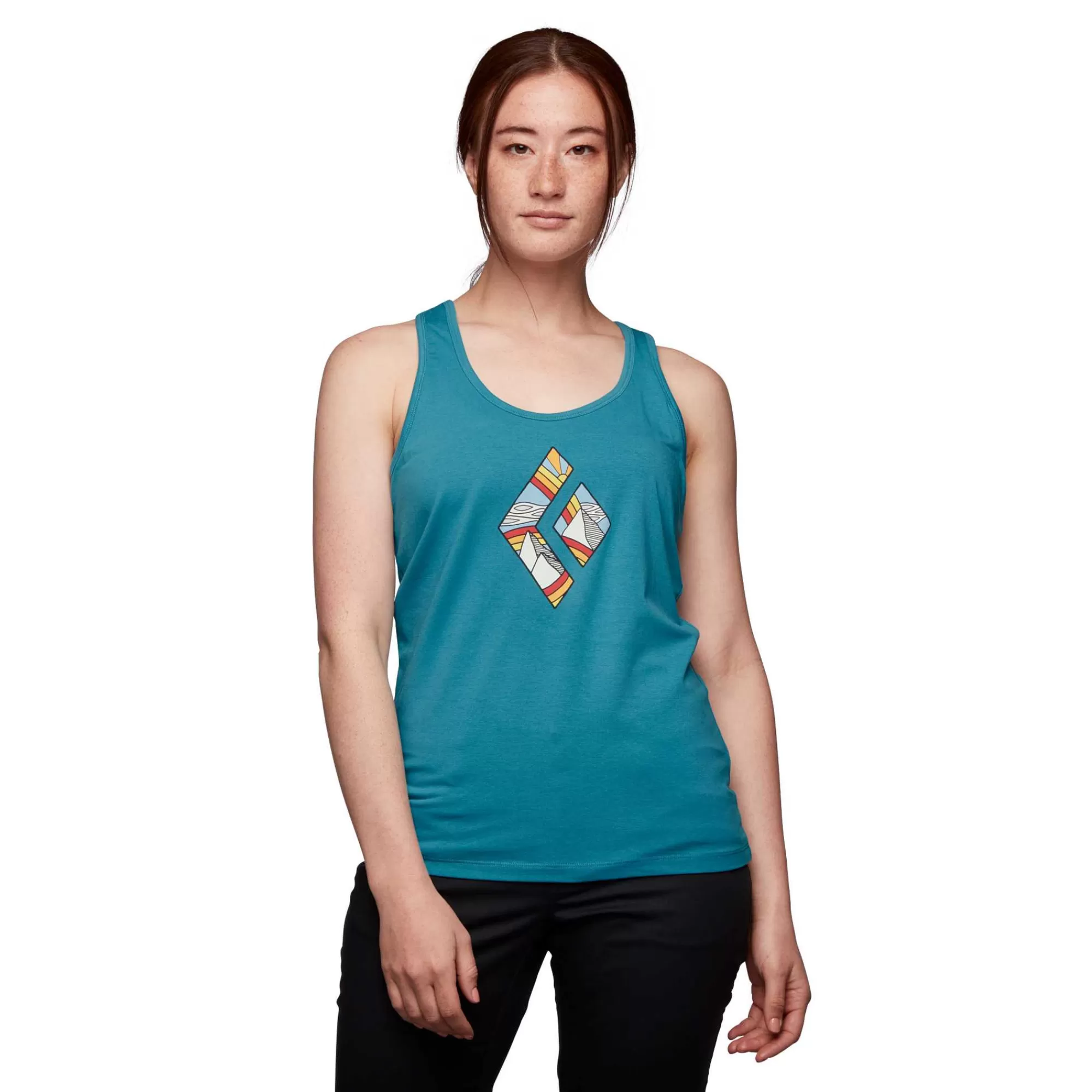 Damen Black Diamond Women's Rainbow Diamond Tank