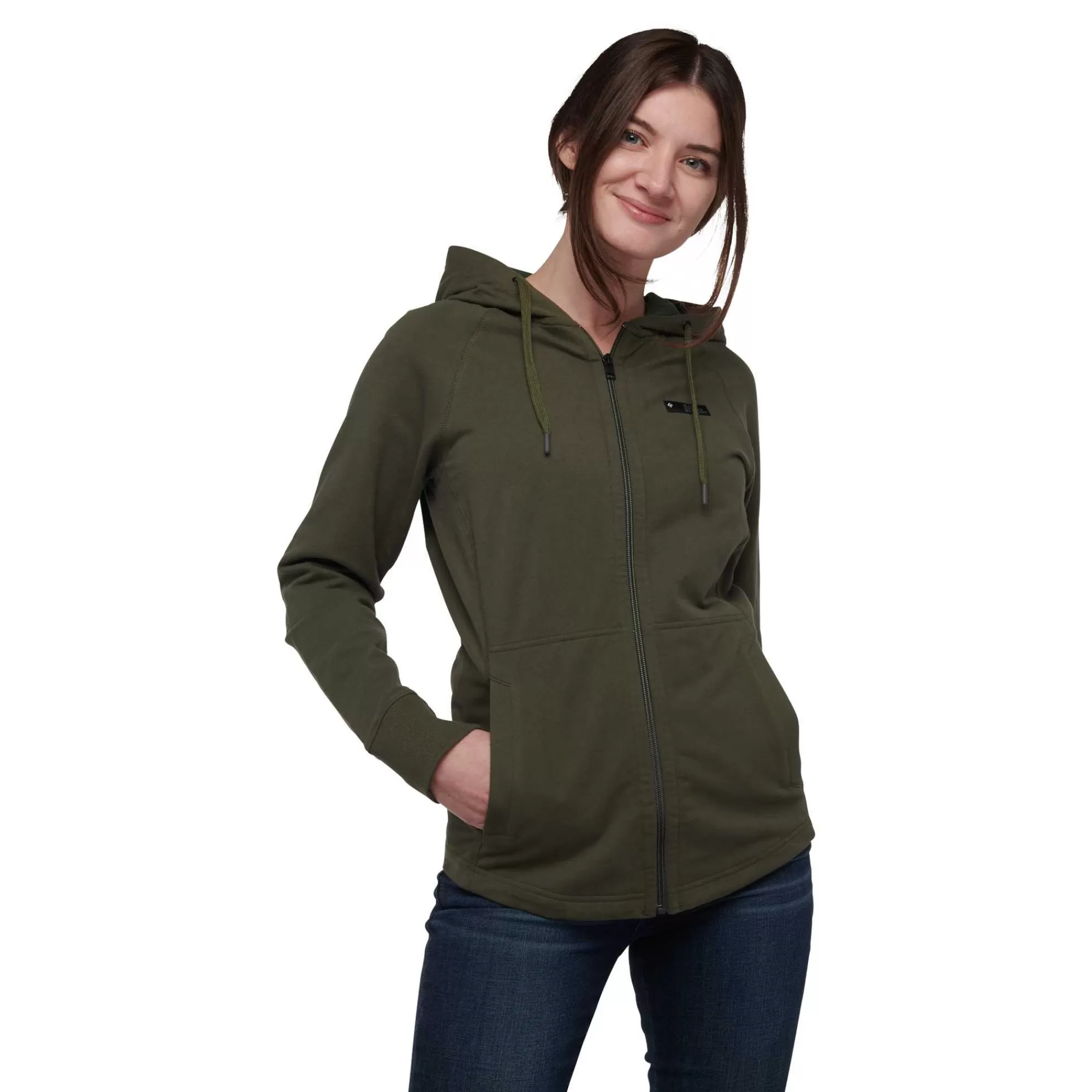 Damen Black Diamond Women's Rise And Climb Full Zip Hoody