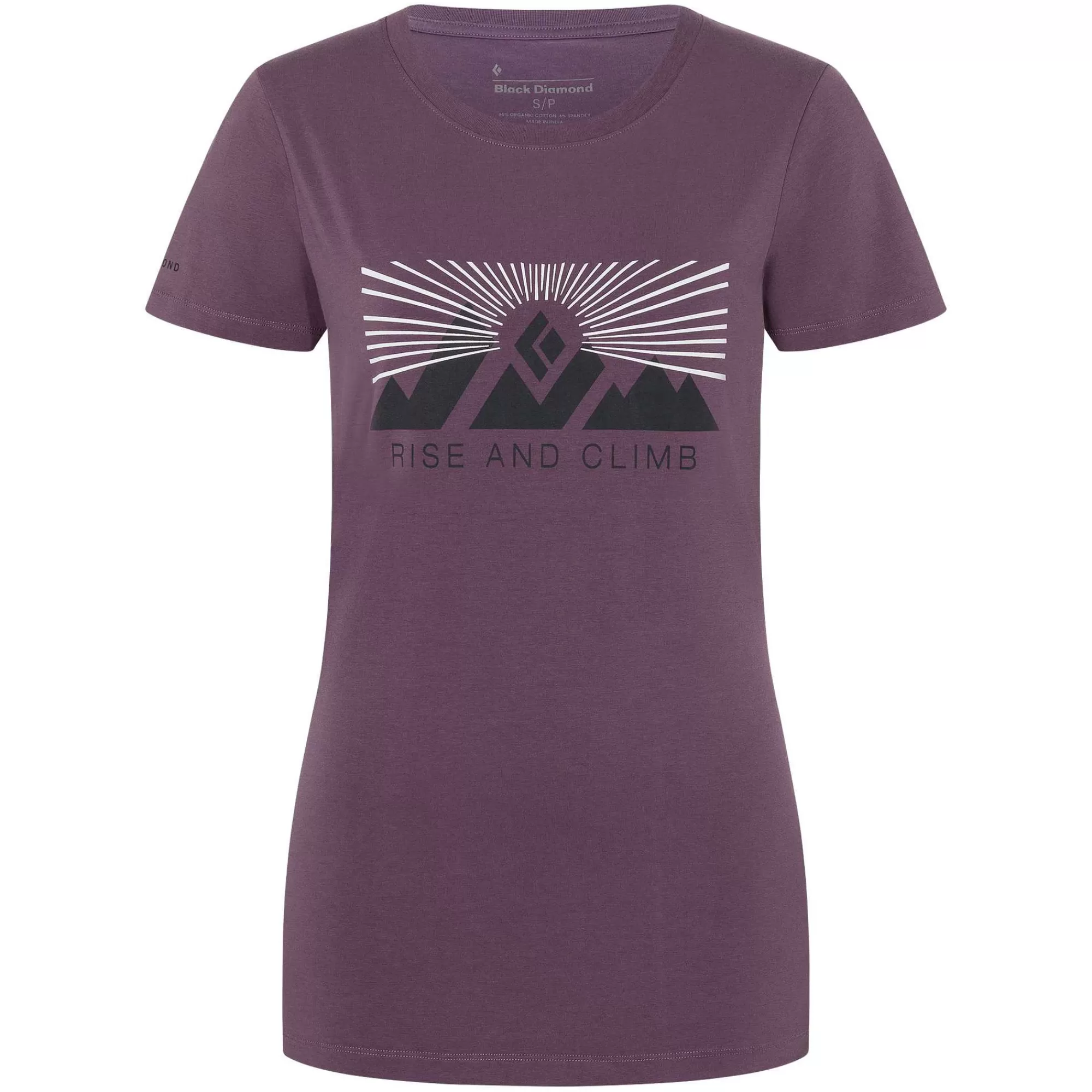 Damen Black Diamond Women's Rise And Climb T-Shirt