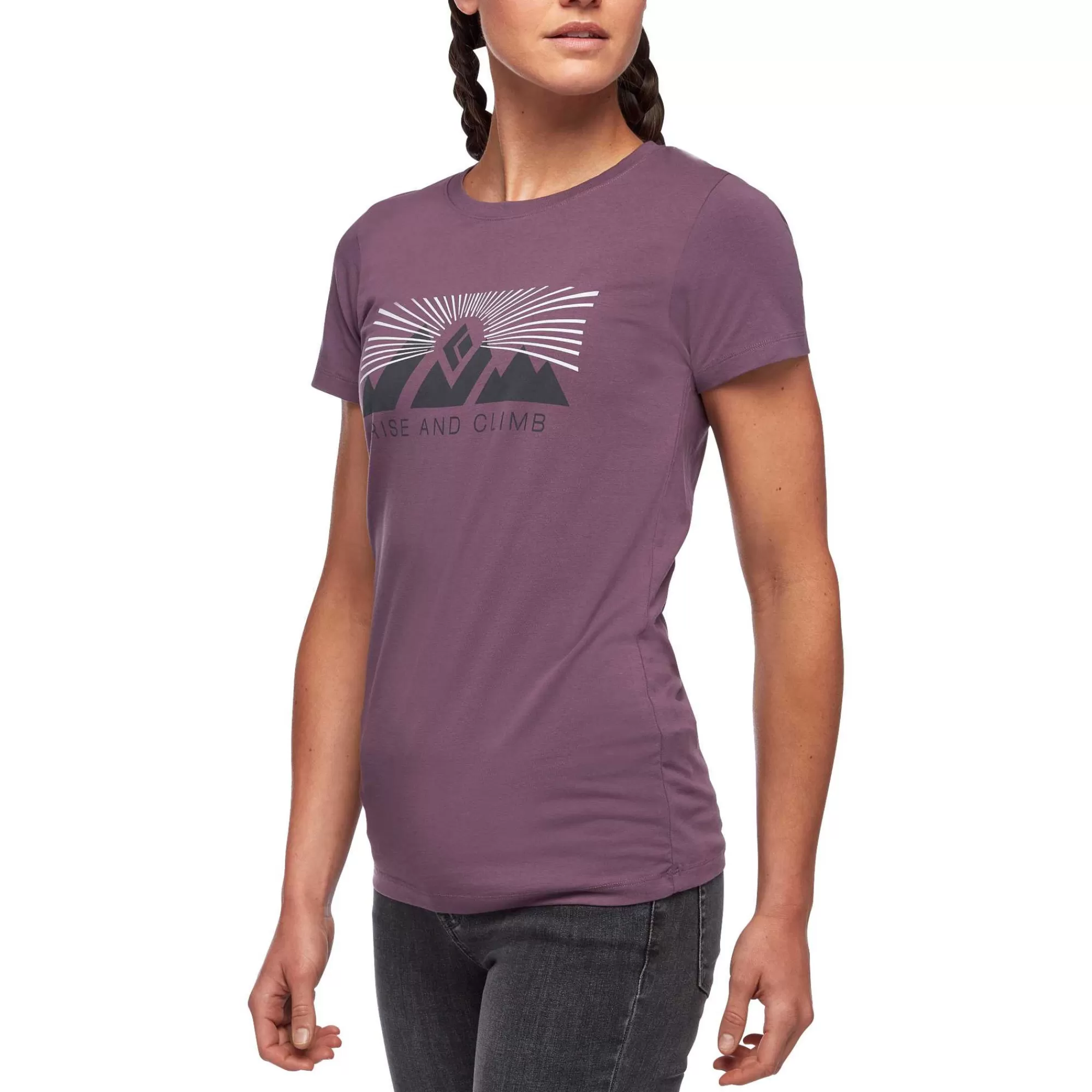 Damen Black Diamond Women's Rise And Climb T-Shirt