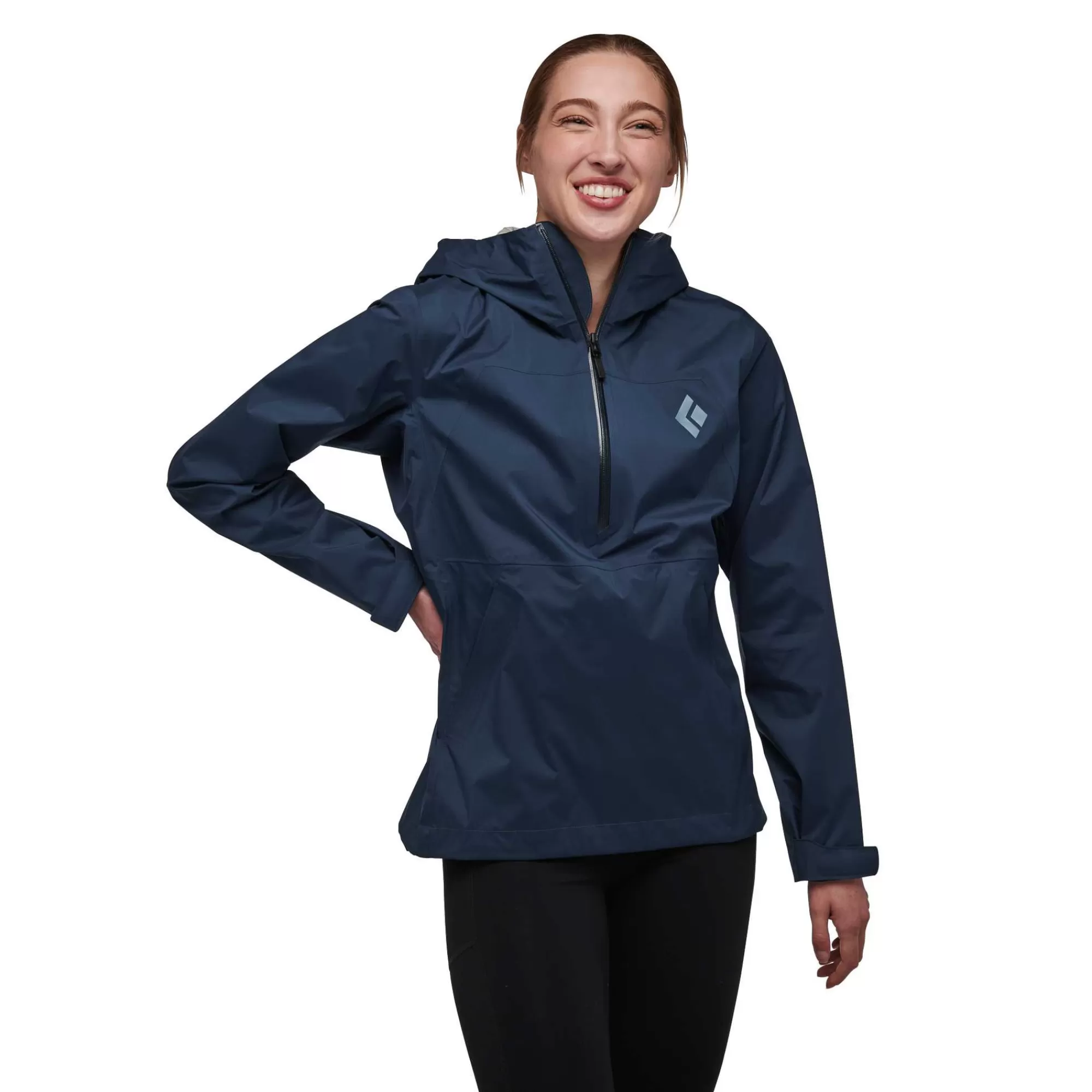 Damen Black Diamond Women's Stormline Stretch Anorak Rain Shell