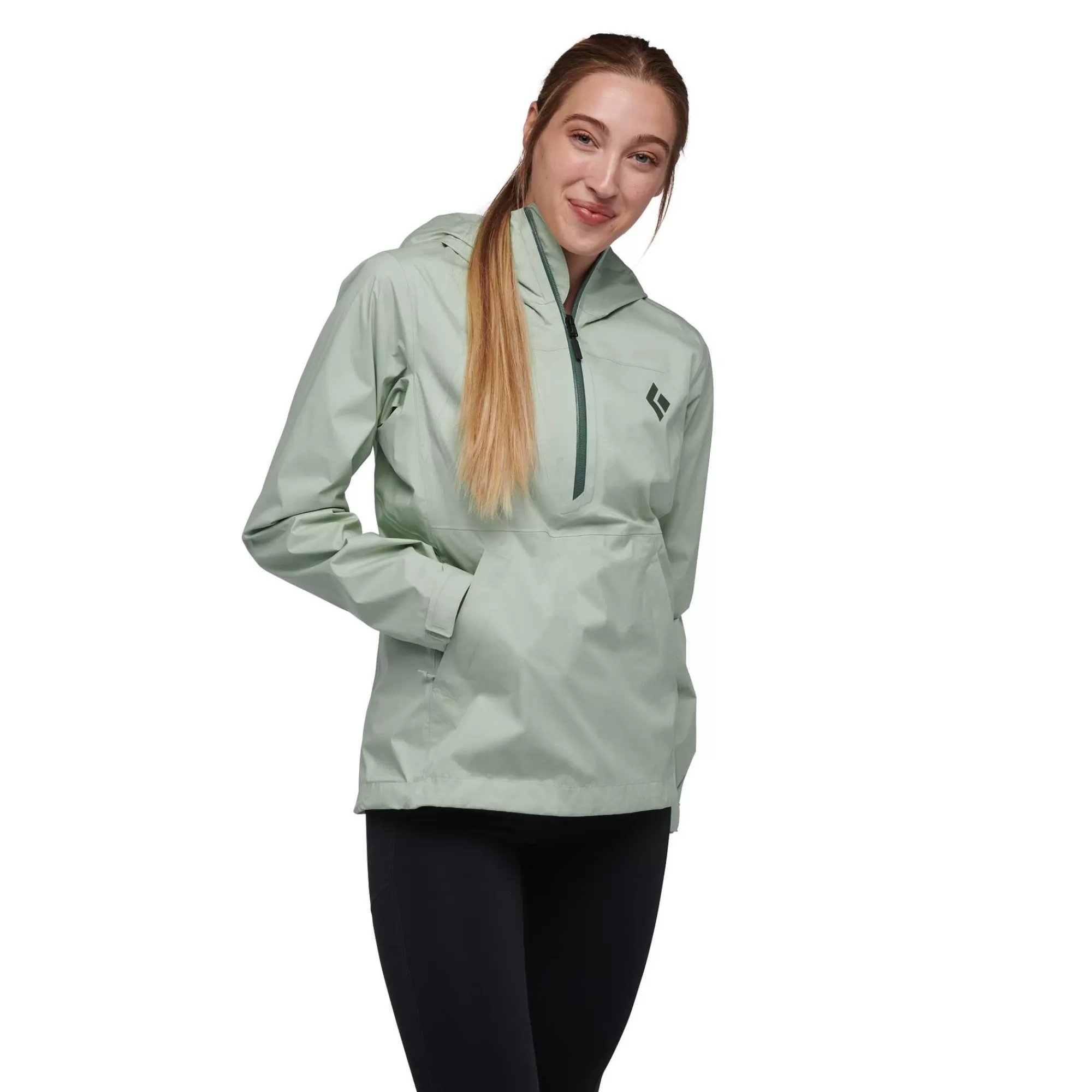 Damen Black Diamond Women's Stormline Stretch Anorak Rain Shell